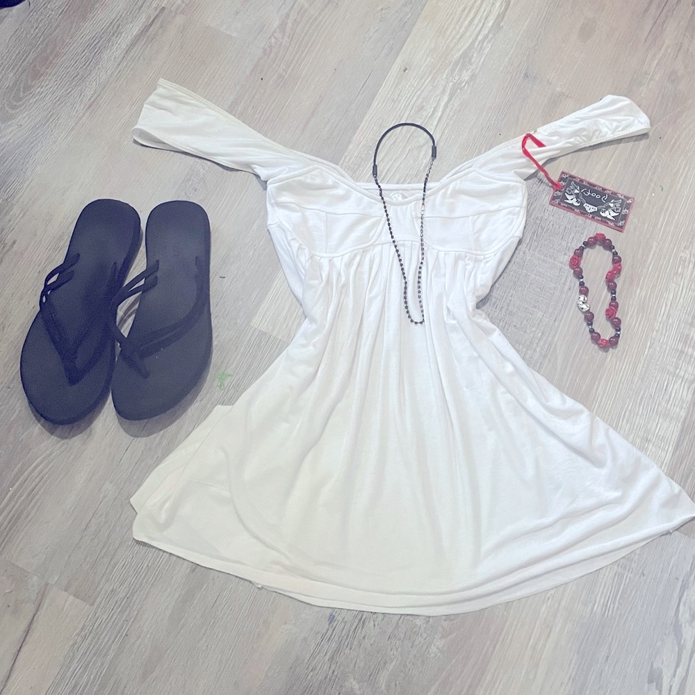 Vintage Y2K babydoll mini dress